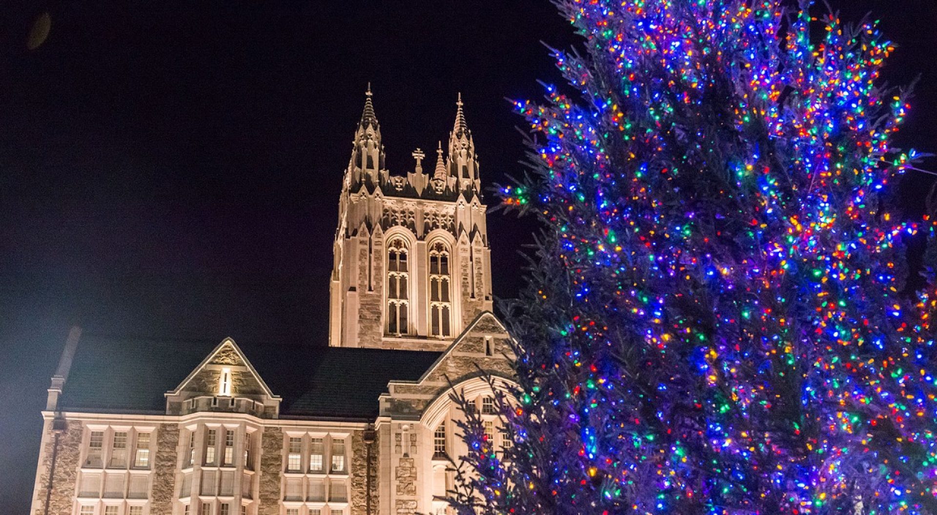 College Christmas Tree 