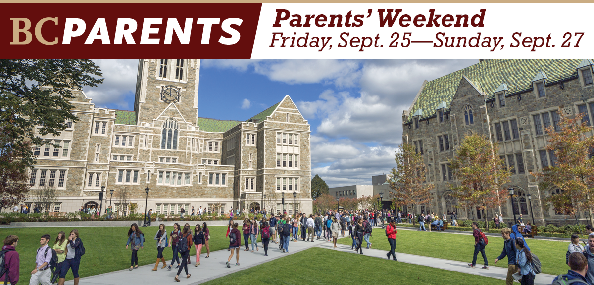 Boston College Parents' Weekend