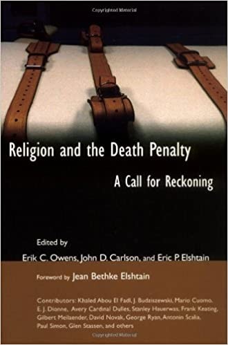 Religion and the Death Penalty: A Call for Reckoning cover