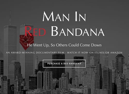 Photo of Man in Red Bandana