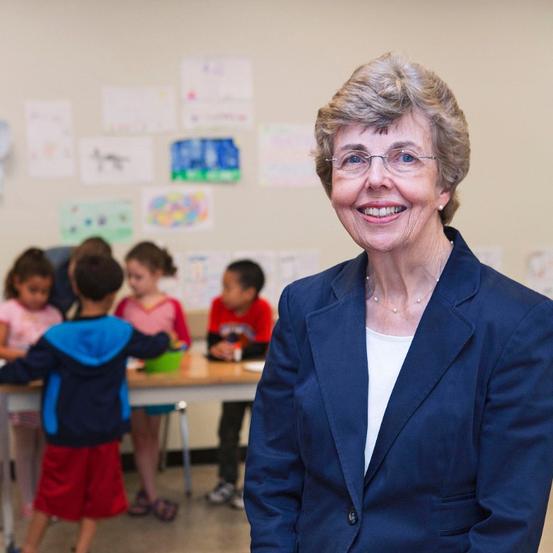 City Connects Executive Director Mary E. Walsh, the Daniel E. Kearns Professor in Urban Education and Innovative Leadership at the Lynch School