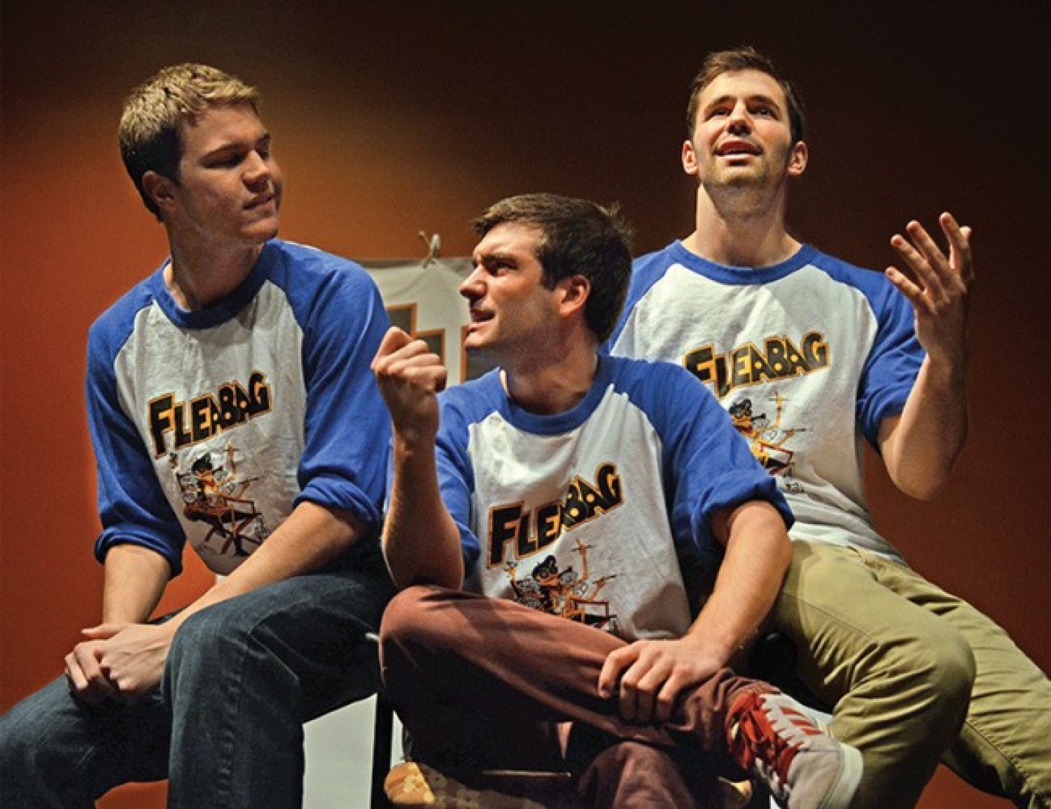 Fleabaggers performing in 2015.