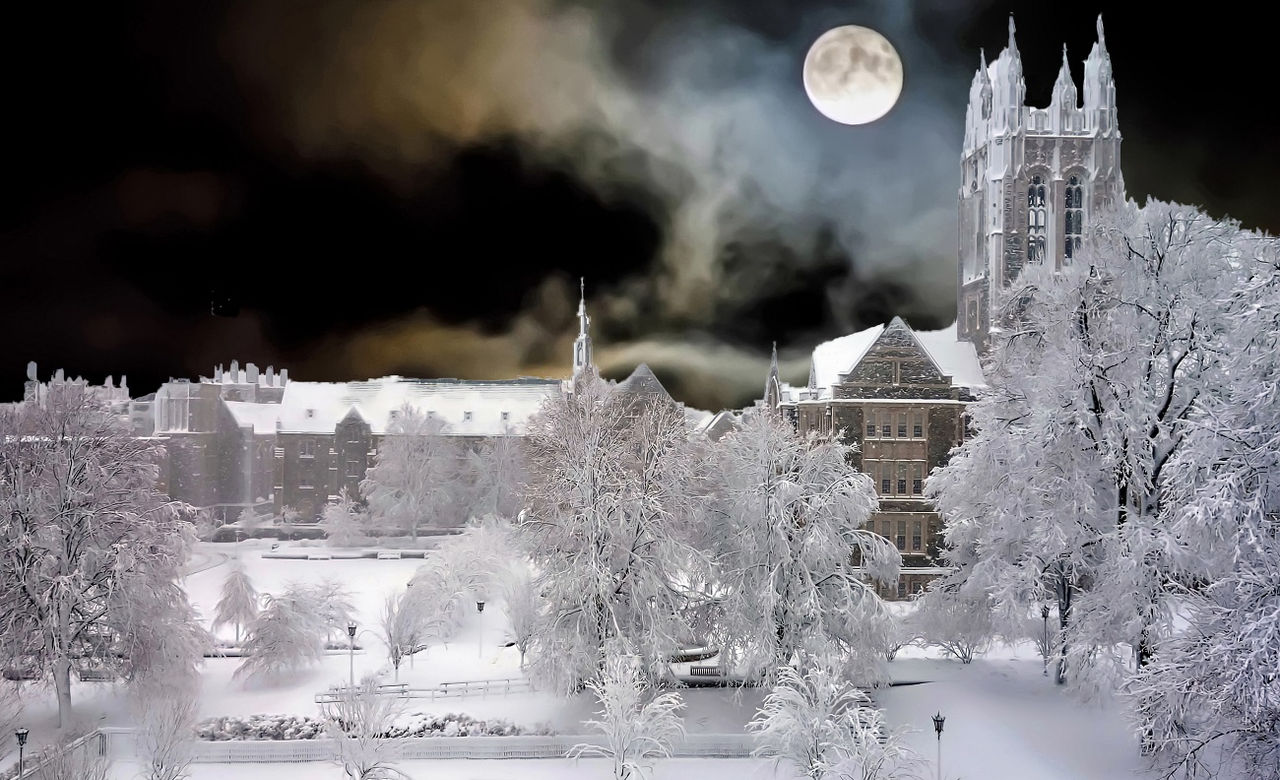 Gasson, Devlin, Moon, Snow, ENv1
Photo by Harvey Egan SJ