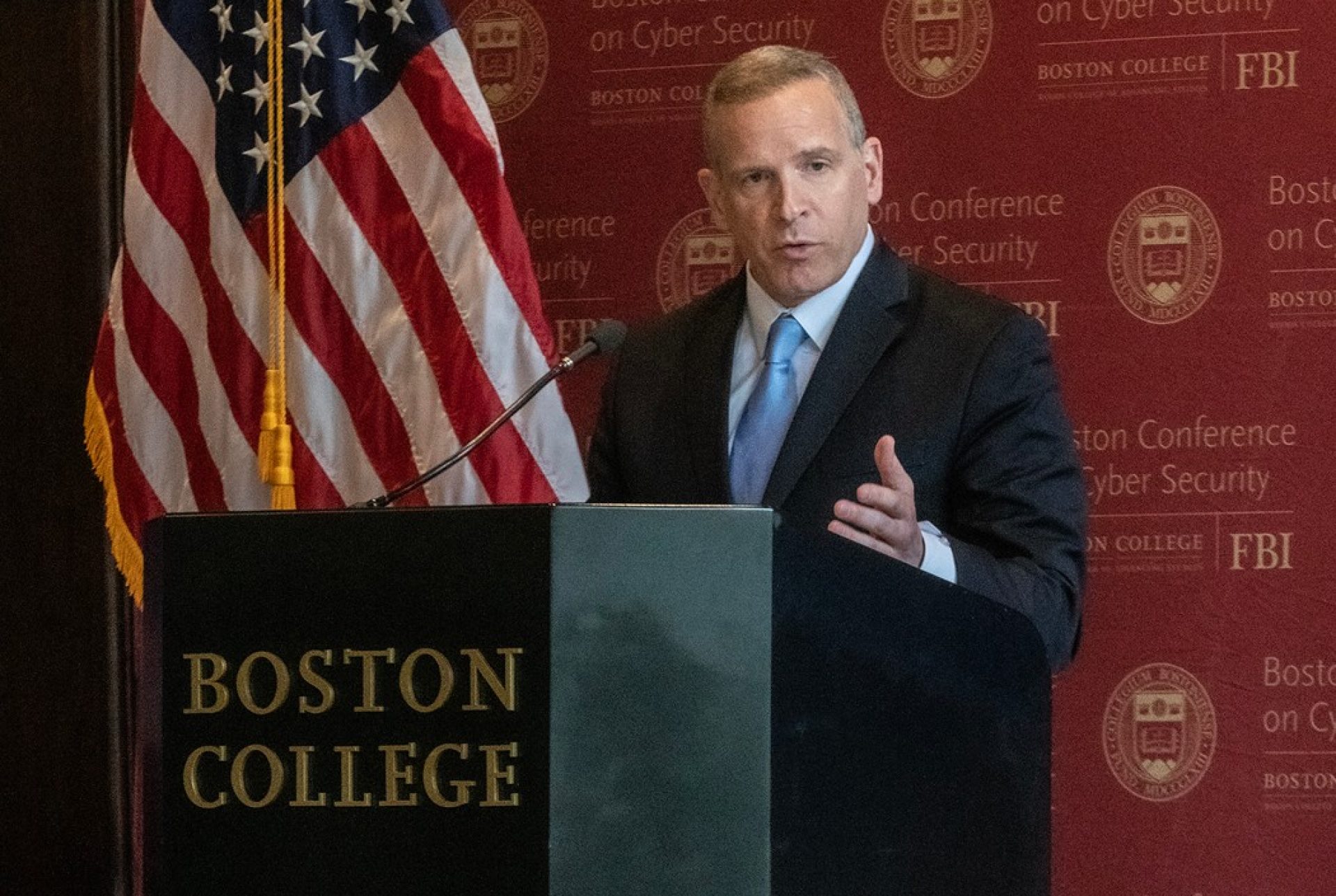 FBI Deputy Director Paul M. Abbate keynotes cyber security conference at BC