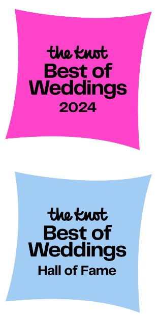 The Knot best of  weddings and hall of fame badges