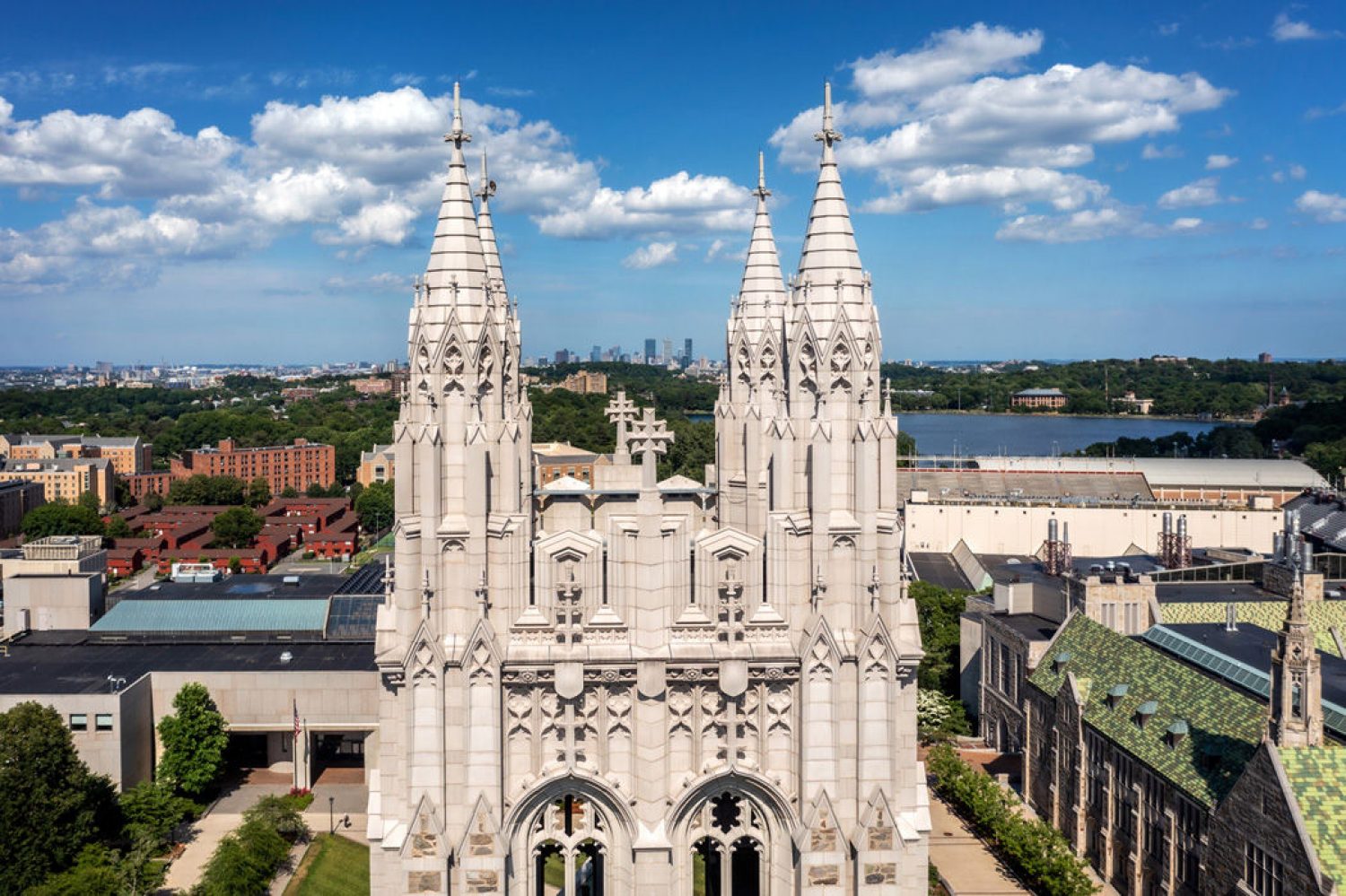 Gasson tower drone shot
