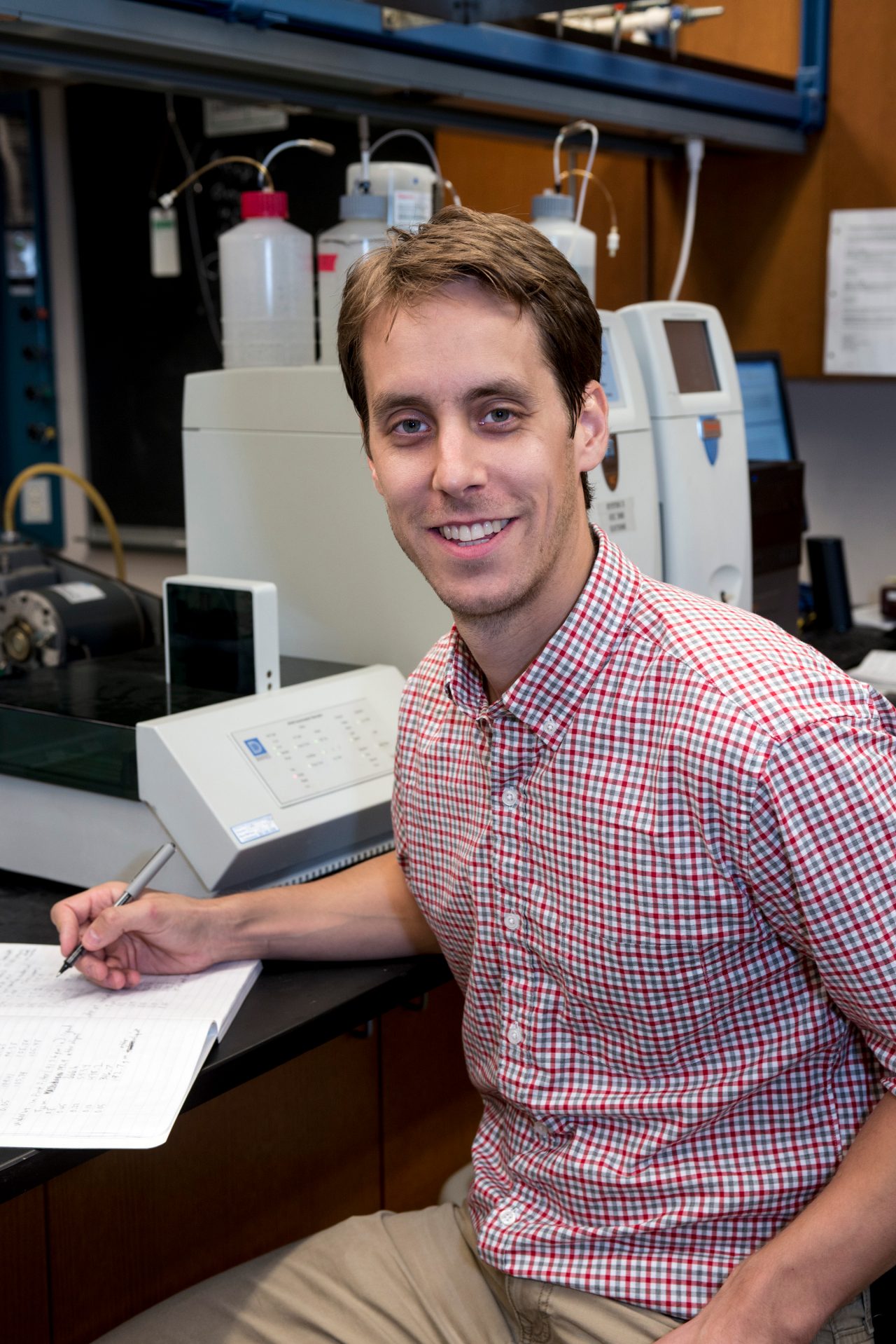 Jeremy Shakun of the BC's Earth and Environmental Sciences Dept.