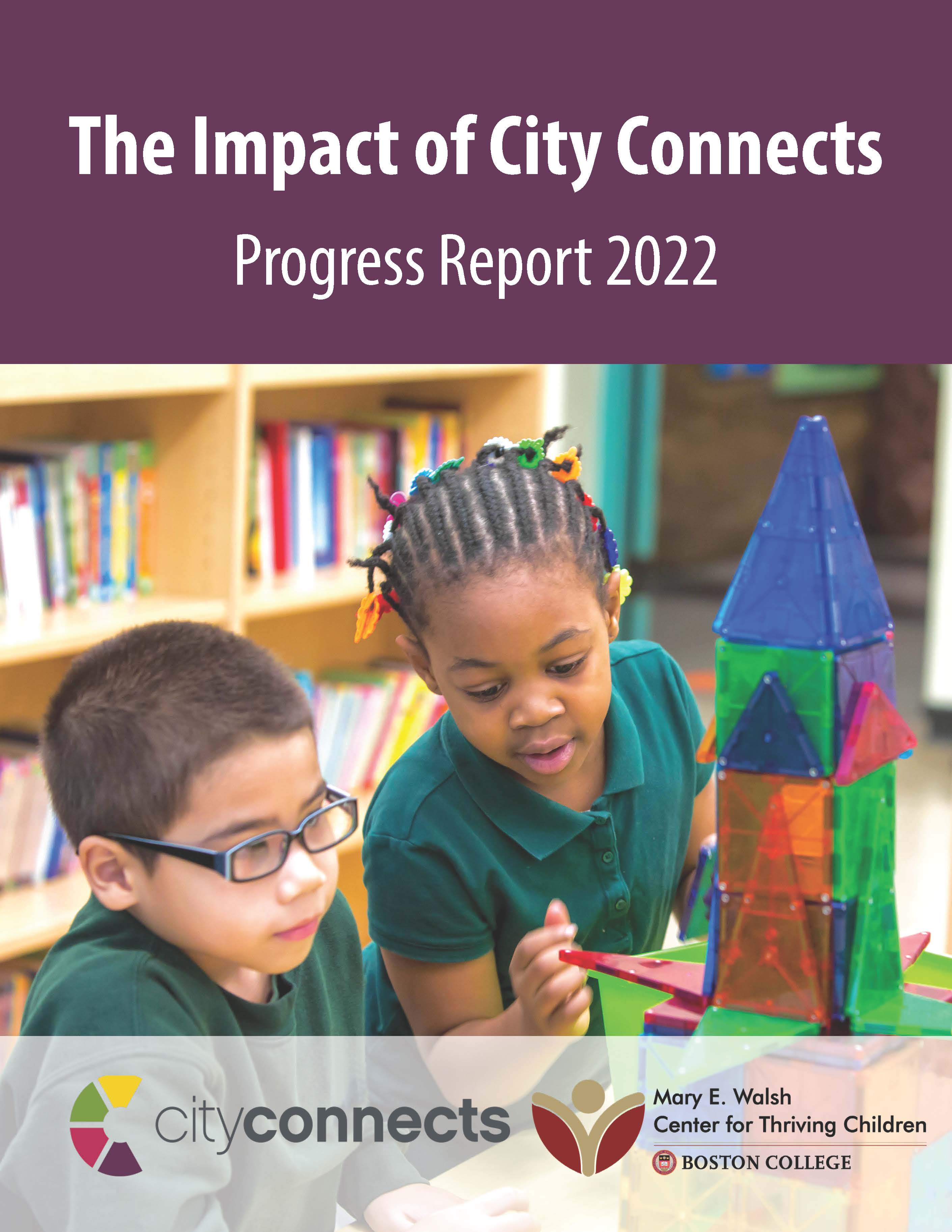 City Connects Progress Report Cover