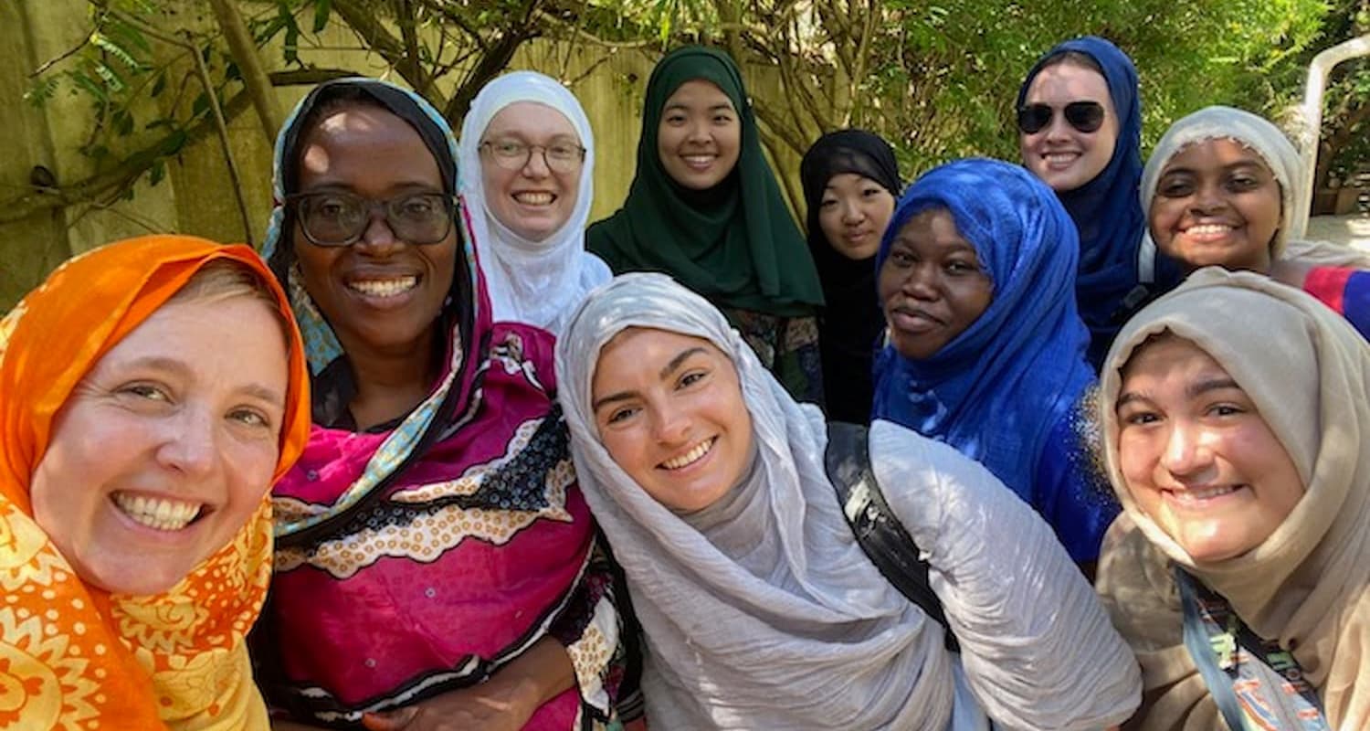 Zanzibar Group Wearing Hijabs