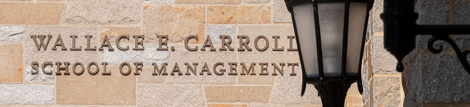 Carrol School sign