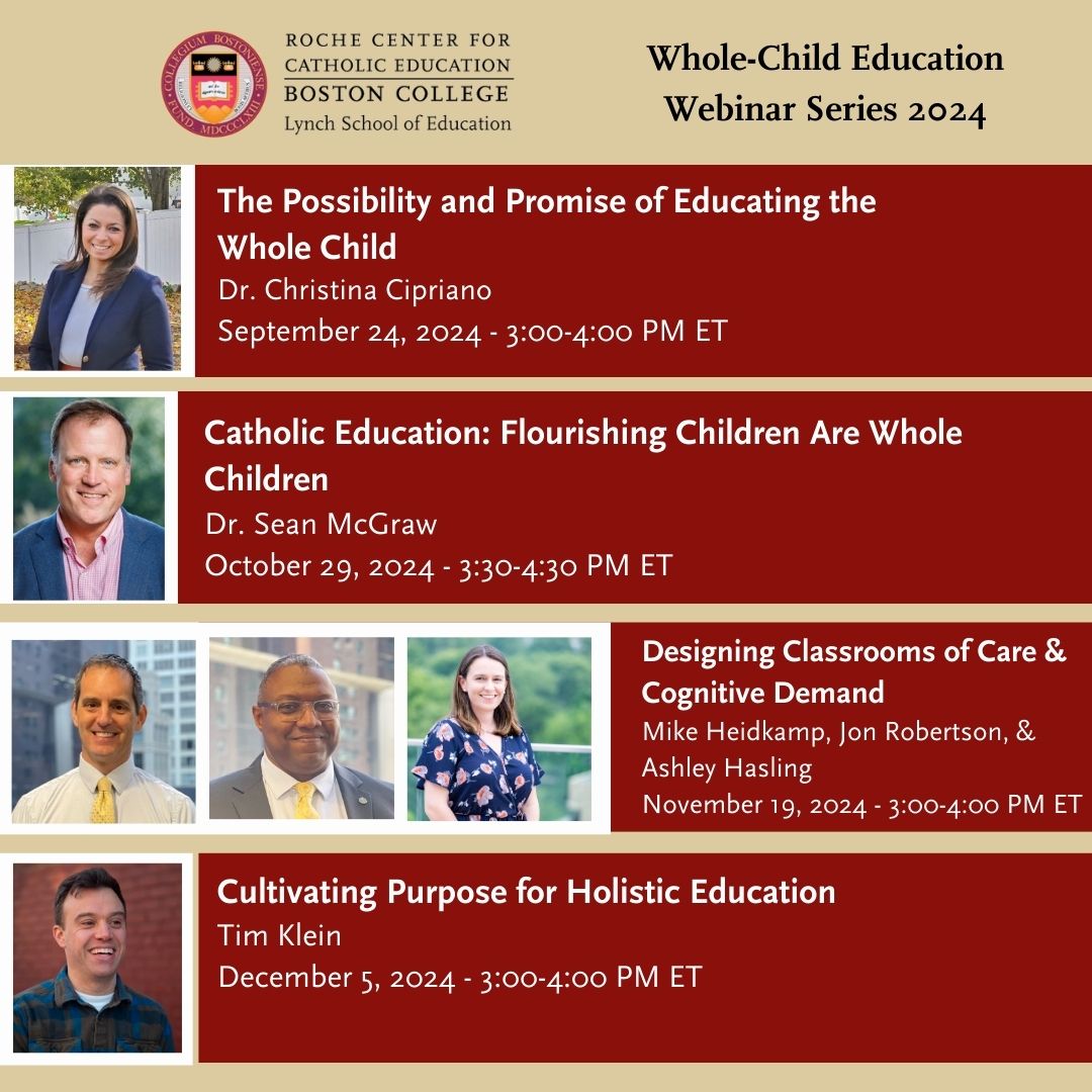 whole child education webinar series