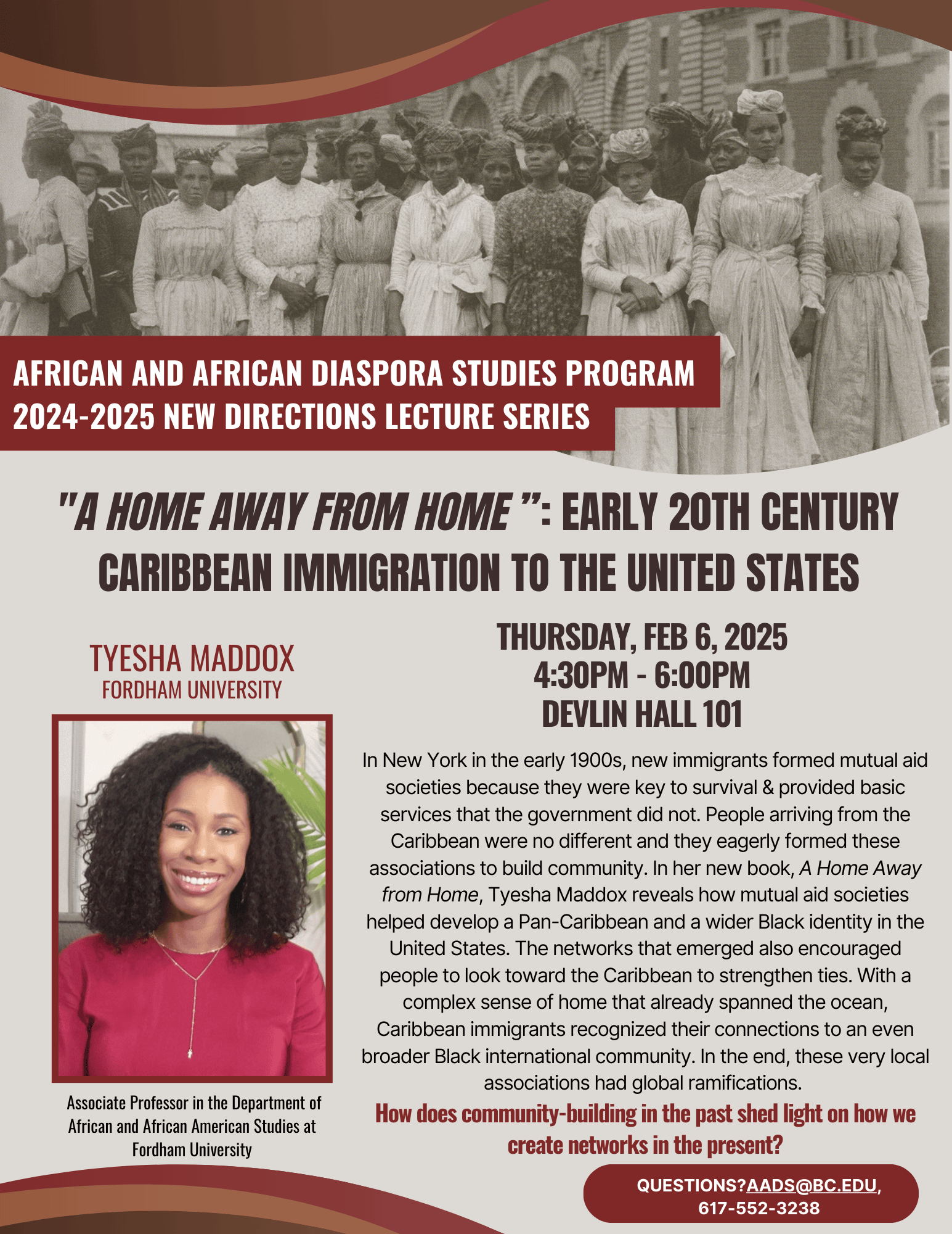 Tyesha Maddox New Directions Lecture Flyer 2 - 1