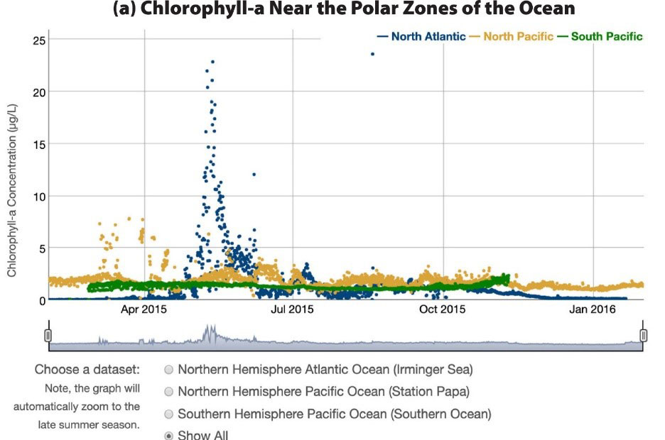 Sample of oceanic data available online