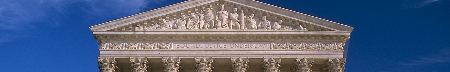 the Supreme Court building in Washington, DC