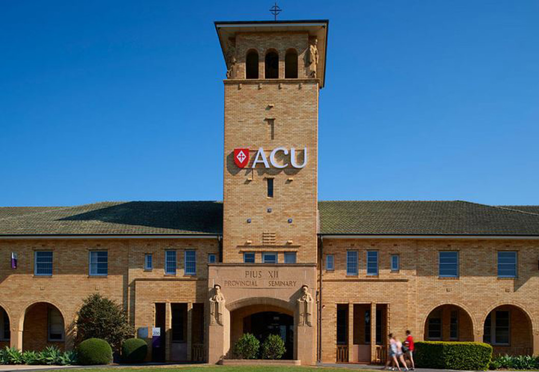 A building on the ACU campus