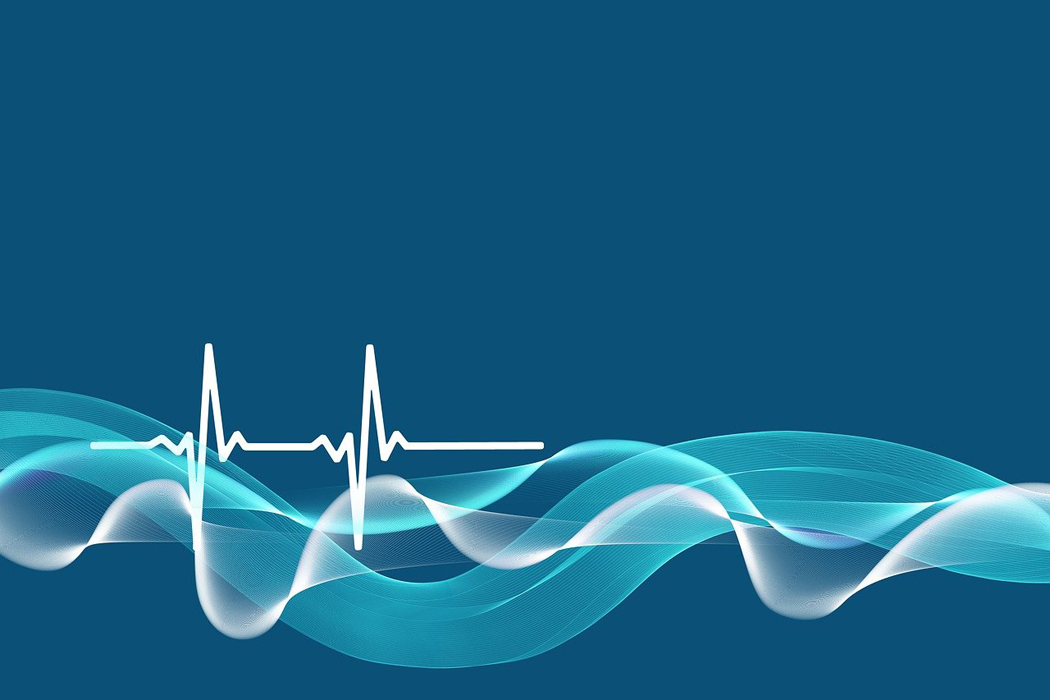 illustration of heart beat monitor