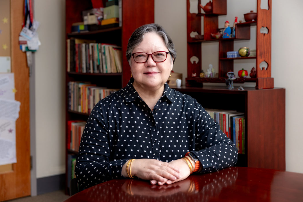 A. Lin Goodwin in her BC office