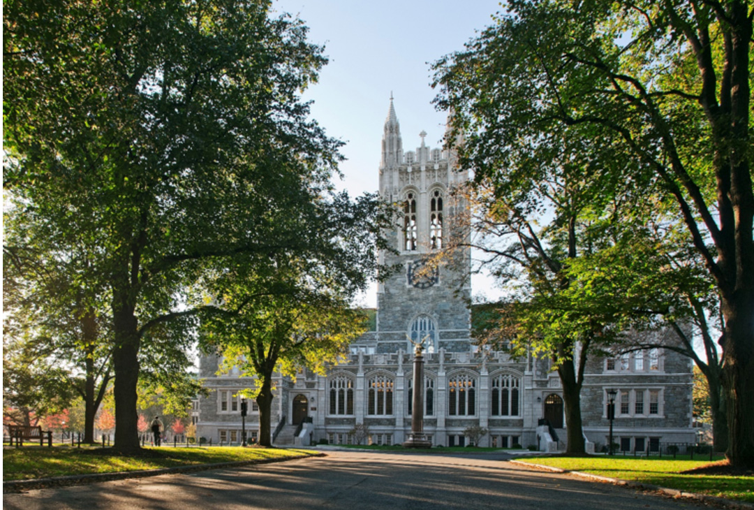 Boston College campus